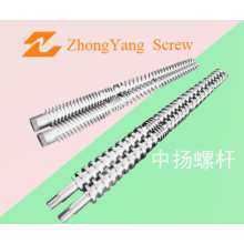 Conical Twin Screw for Plastic Extruder